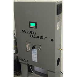 Nitrogen generator supplying nitro cold brew coffee taps
